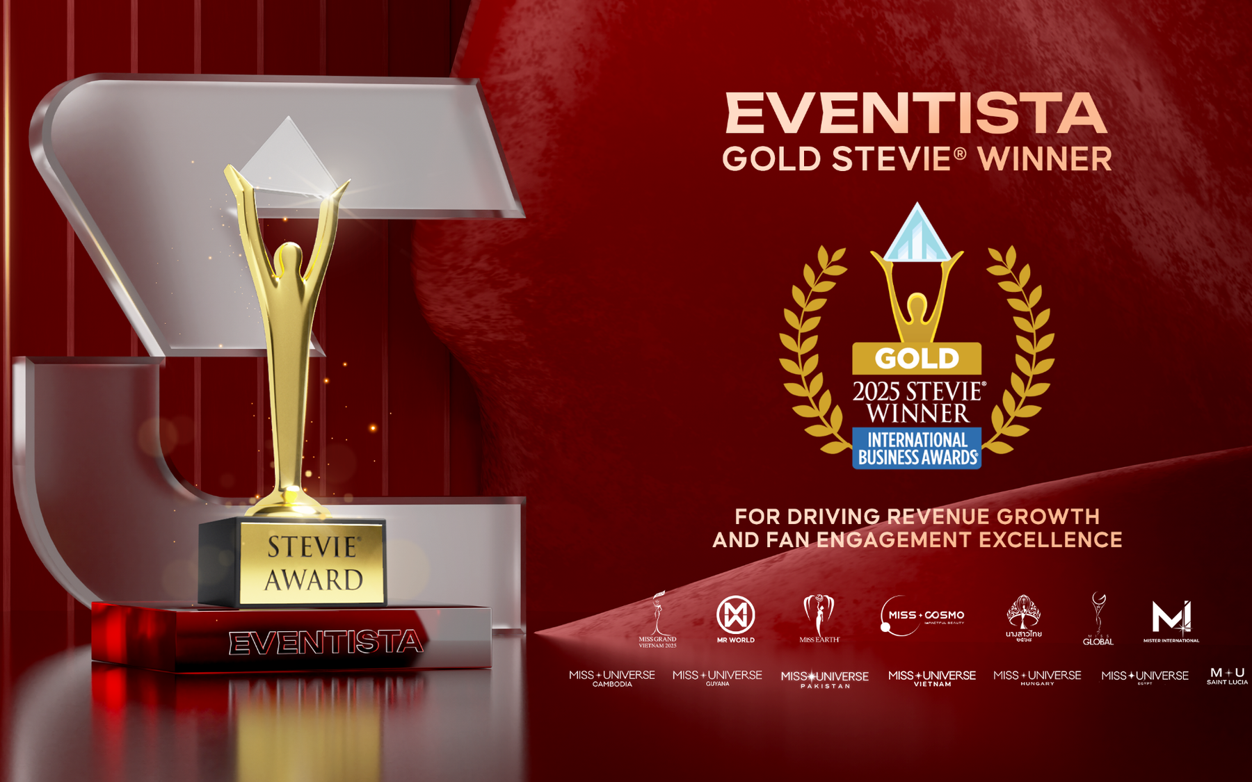 Eventista đạt giải vàng International Business Awards 2025