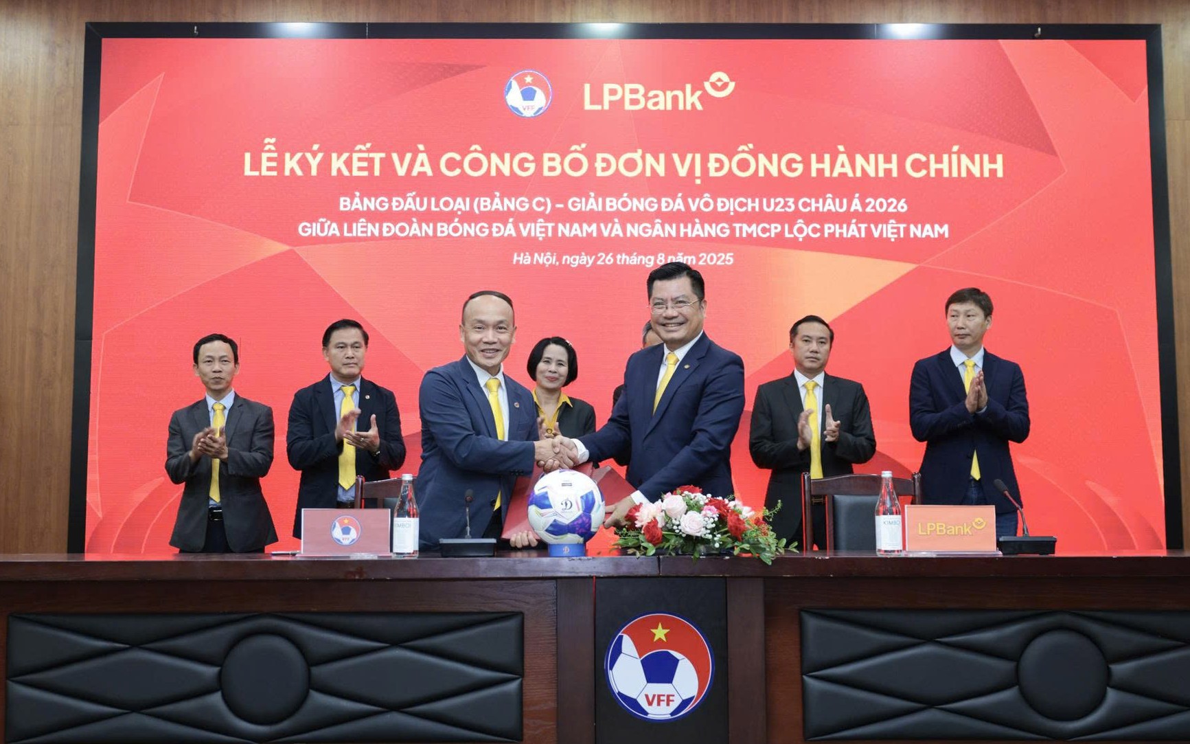LPBank trở thành Đơn vị đồng hành chính Bảng đấu loại Giải U23 châu Á 2026