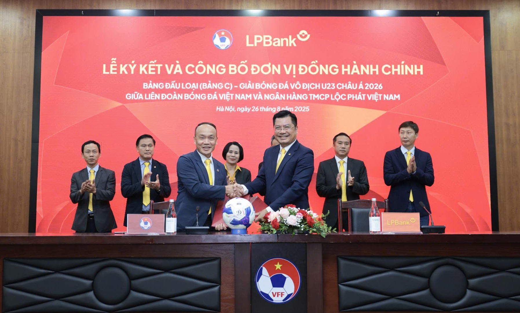 LPBank trở th&agrave;nh Đơn vị đồng h&agrave;nh ch&iacute;nh Bảng đấu loại Giải U23 ch&acirc;u &Aacute; 2026 - Ảnh 1.