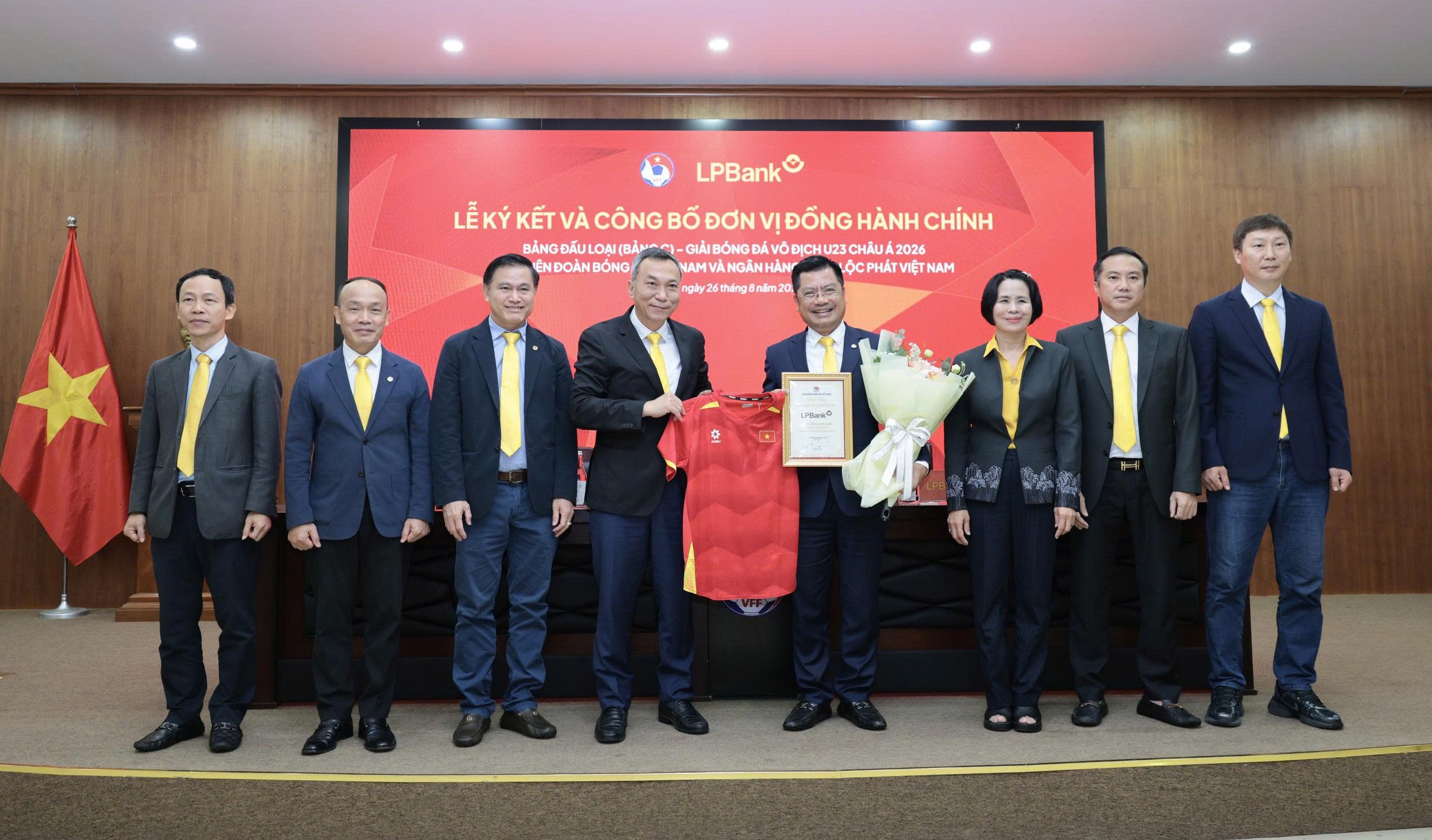 LPBank trở th&agrave;nh Đơn vị đồng h&agrave;nh ch&iacute;nh Bảng đấu loại Giải U23 ch&acirc;u &Aacute; 2026 - Ảnh 2.