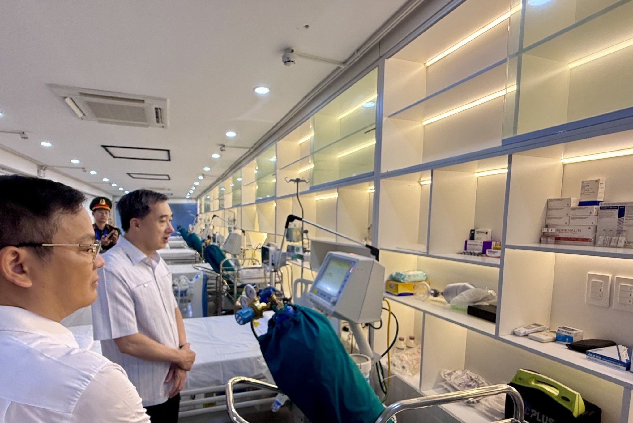 Cận cảnh khu vực y tế phục vụ sự kiện A80 tại Quảng trường Ba Đình - Ảnh 5.