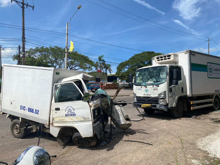 Tai nạn nghi&ecirc;m trọng tr&ecirc;n Quốc lộ 19- Ảnh 1.