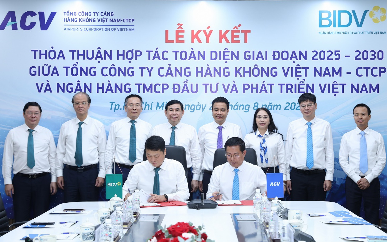BIDV và ACV đẩy mạnh hợp tác trong kỷ nguyên mới