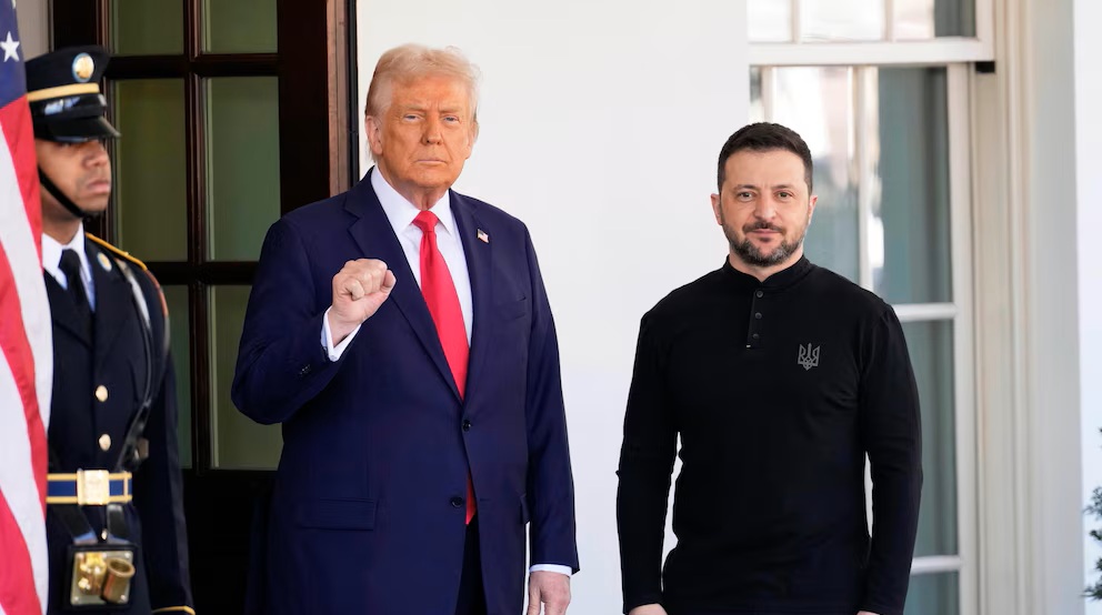 Tổng thống Donald Trump n&oacute;i về cuộc gặp tiềm năng của tổng thống Nga - Ukraine - Ảnh 1.
