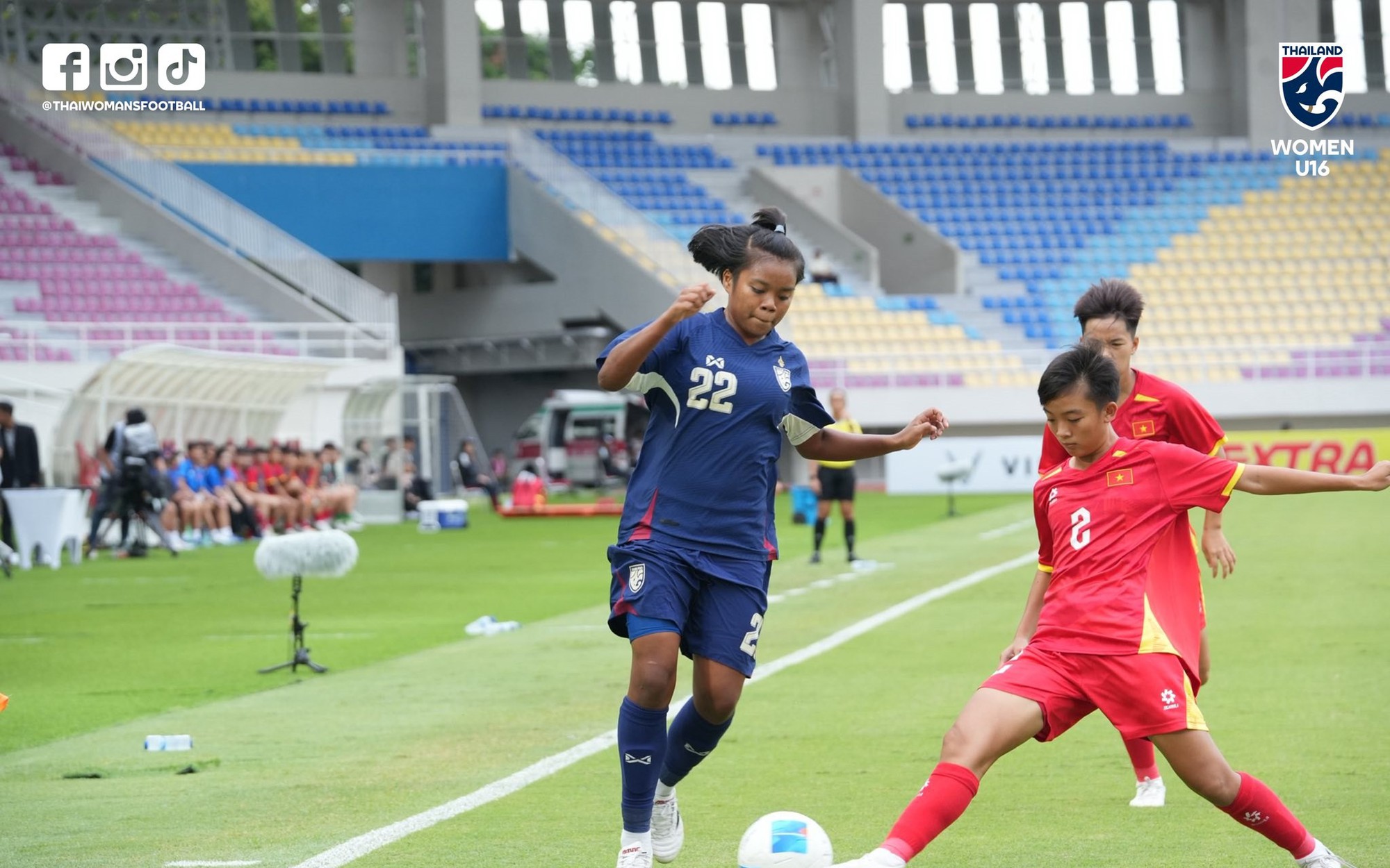 Thua Thái Lan, U16 nữ Việt Nam dừng bước ở giải Đông Nam Á