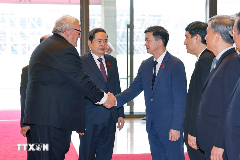 Chủ tịch Quốc hội Trần Thanh Mẫn hội đ&agrave;m với Chủ tịch Quốc hội New Zealand Gerry Brownlee - Ảnh 4.
