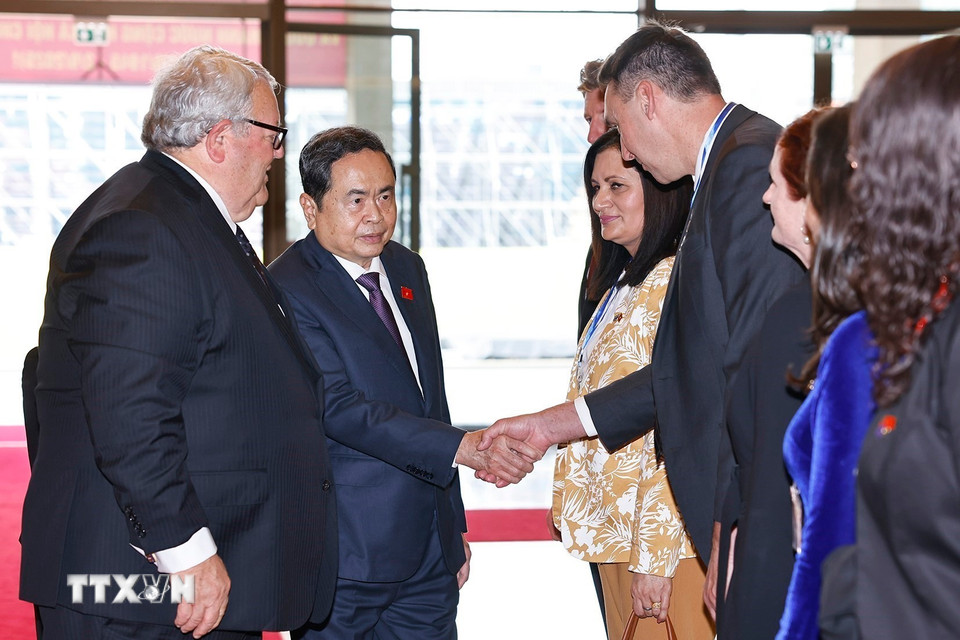 Chủ tịch Quốc hội Trần Thanh Mẫn hội đ&agrave;m với Chủ tịch Quốc hội New Zealand Gerry Brownlee - Ảnh 6.