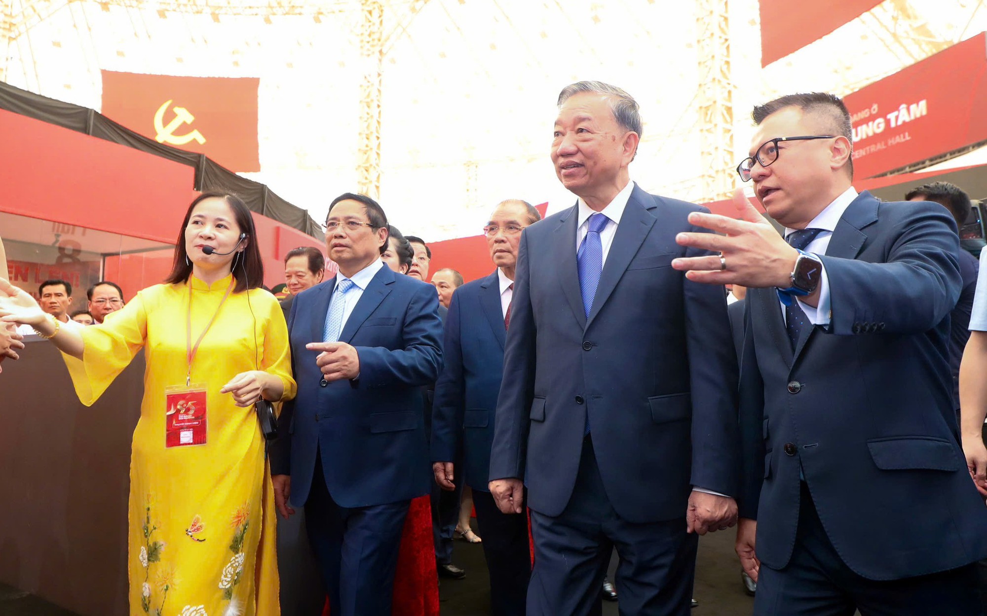 Tổng Bí thư Tô Lâm tham quan Triển lãm "80 năm Hành trình Độc lập - Tự do - Hạnh phúc"