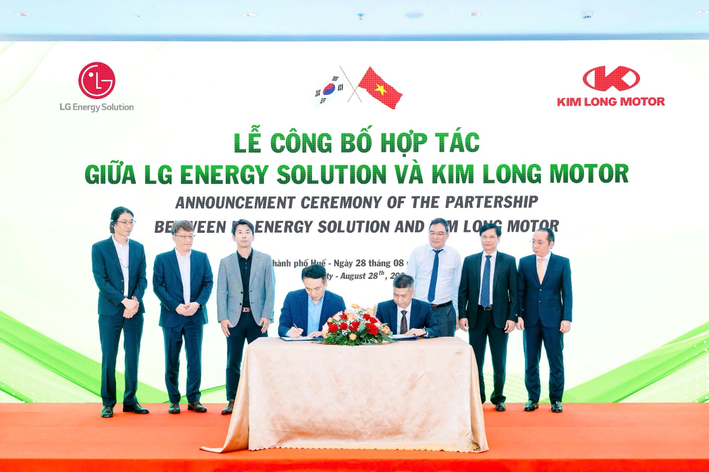 Kim Long Motor hợp t&aacute;c c&ugrave;ng C&ocirc;ng ty LG Energy Solution sản xuất pin &ocirc; t&ocirc; điện- Ảnh 2.