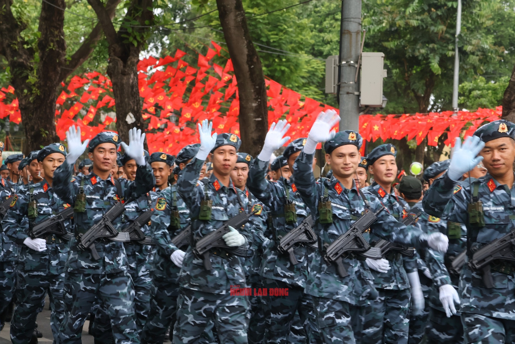 Tổng duyệt Lễ diễu binh, diễu hành kỷ niệm 80 năm Quốc khánh 2-9 - Ảnh 3.