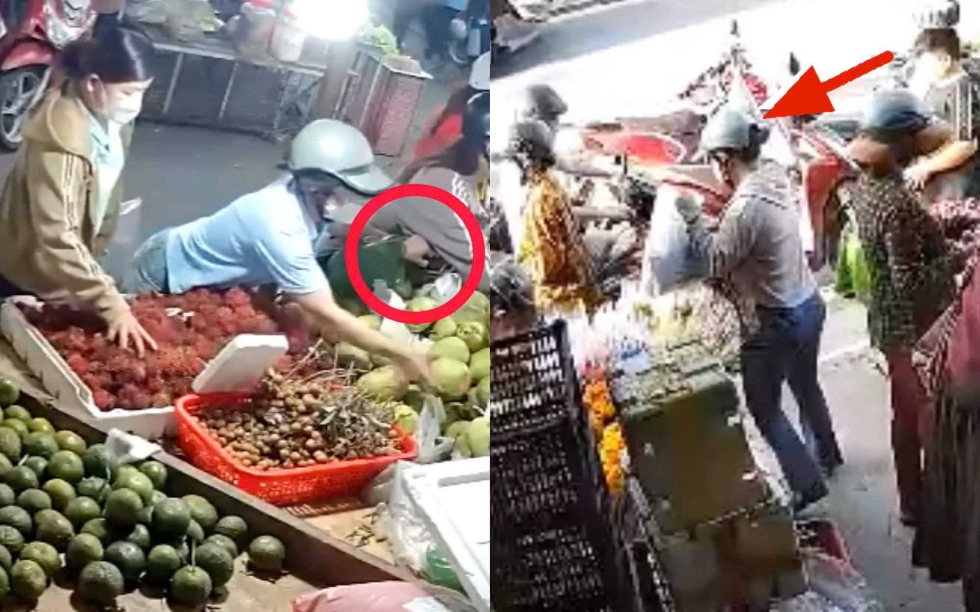 Bức xúc với nhóm phụ nữ chuyên dàn cảnh móc túi ở chợ công nhân