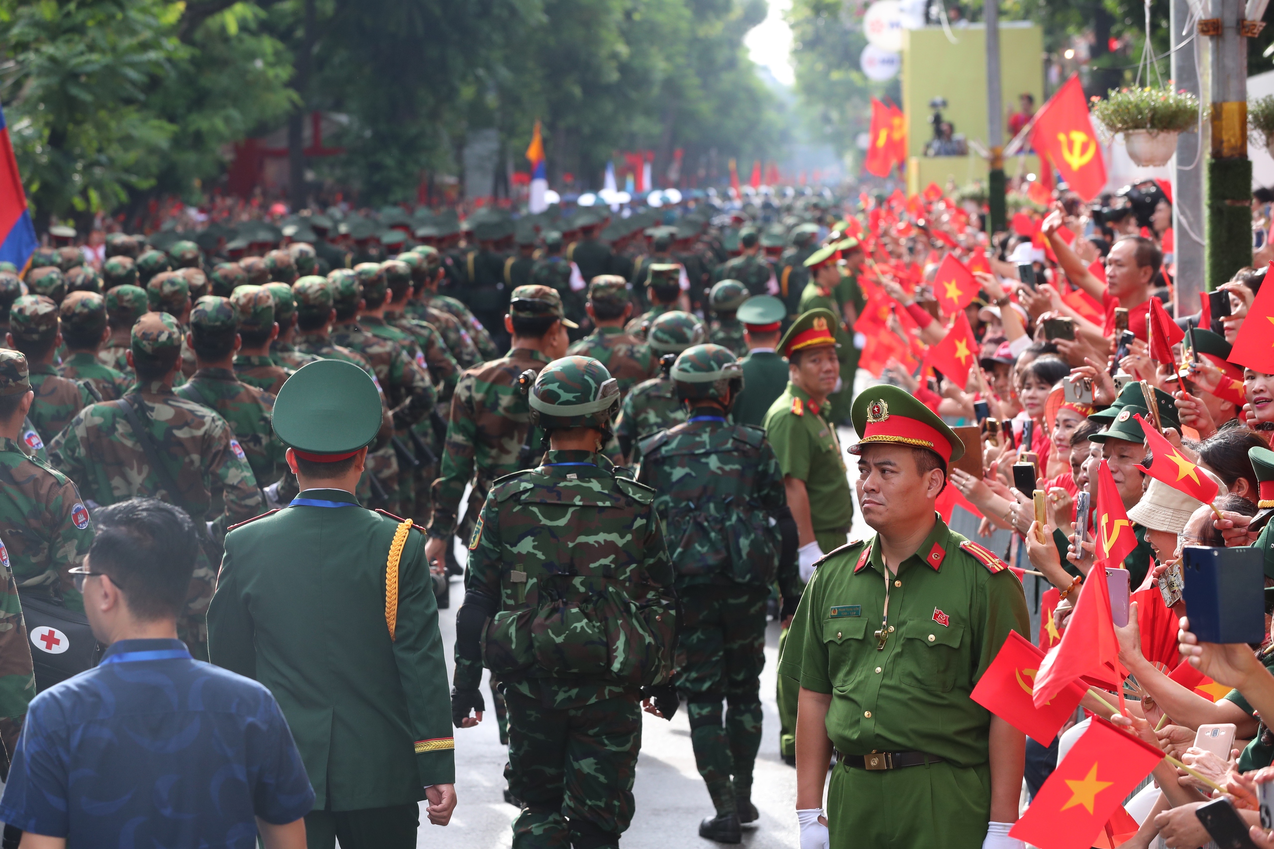Những hình ảnh ấn tượng trong ngày tổng duyệt diễu binh, diễu hành chào mừng Quốc khánh 2-9 - Ảnh 25.