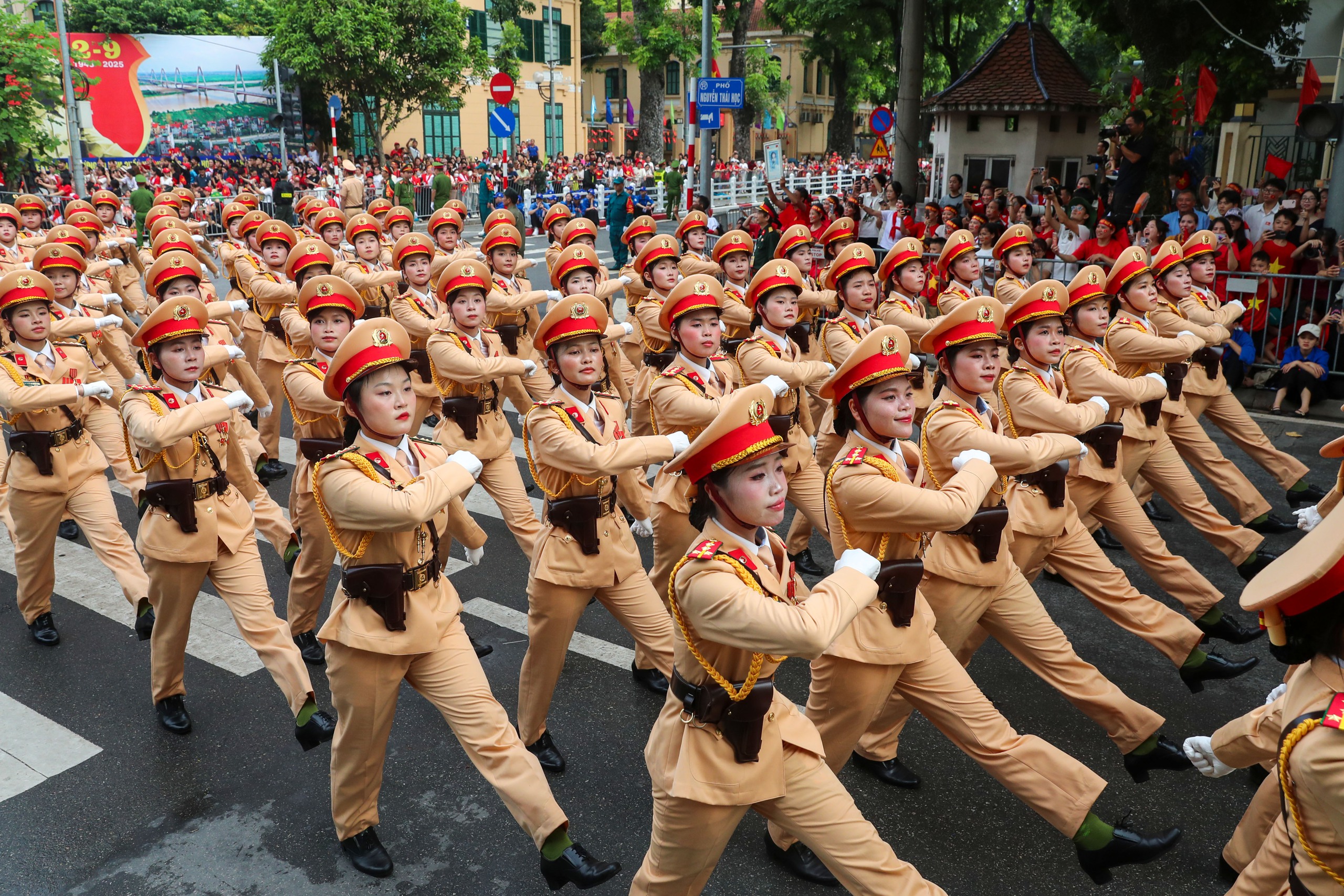 Những hình ảnh ấn tượng trong ngày tổng duyệt diễu binh, diễu hành chào mừng Quốc khánh 2-9 - Ảnh 20.