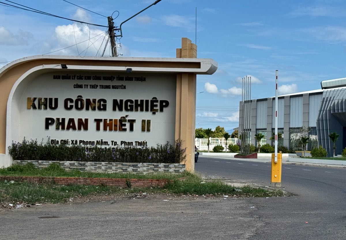 Khu c&ocirc;ng nghiệp Phan Thiết 2 bị &ldquo;điểm mặt&rdquo; v&igrave; vi phạm m&ocirc;i trường- Ảnh 1.