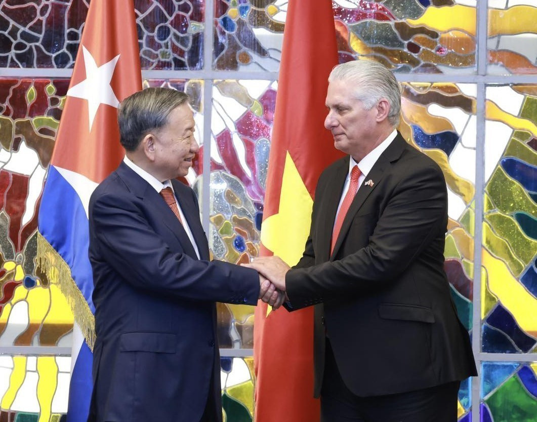 Bí thư Thứ nhất, Chủ tịch nước Cuba thăm Việt Nam- Ảnh 1.