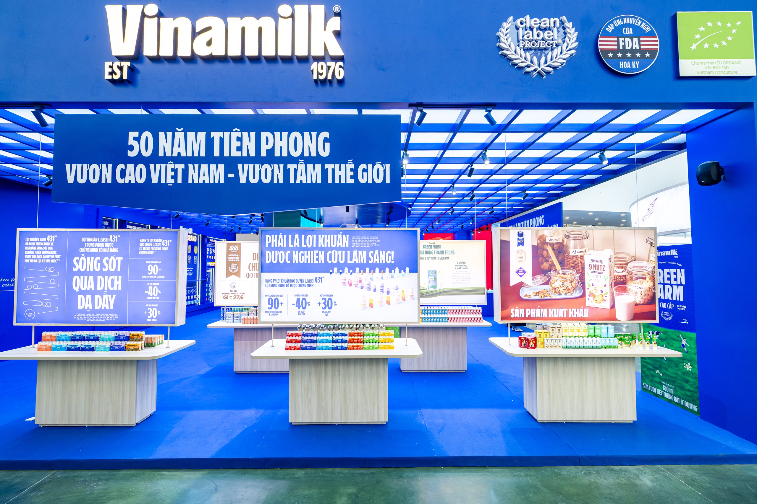 Vinamilk tạo điểm nhấn tại triển lãm thành tựu đất nước 80 năm- Ảnh 1.