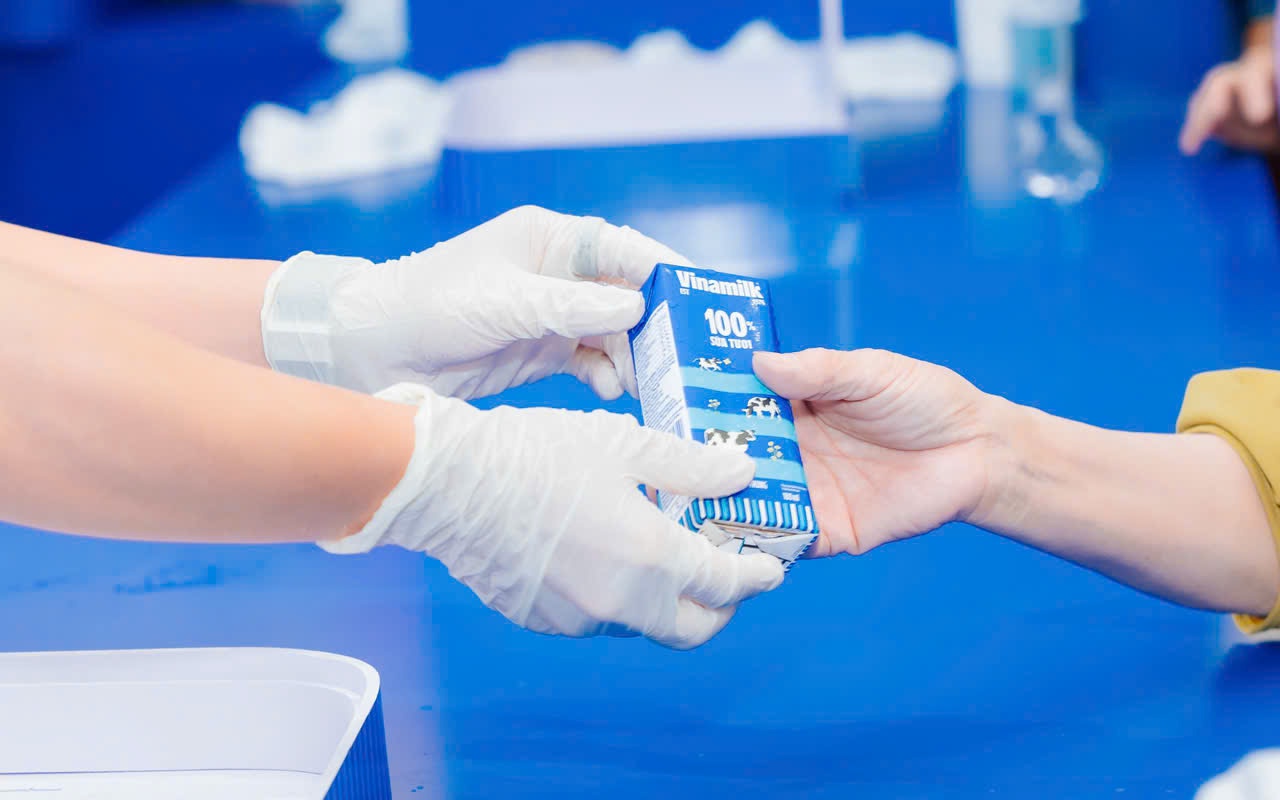 Vinamilk tạo điểm nhấn tại triển lãm thành tựu đất nước 80 năm
