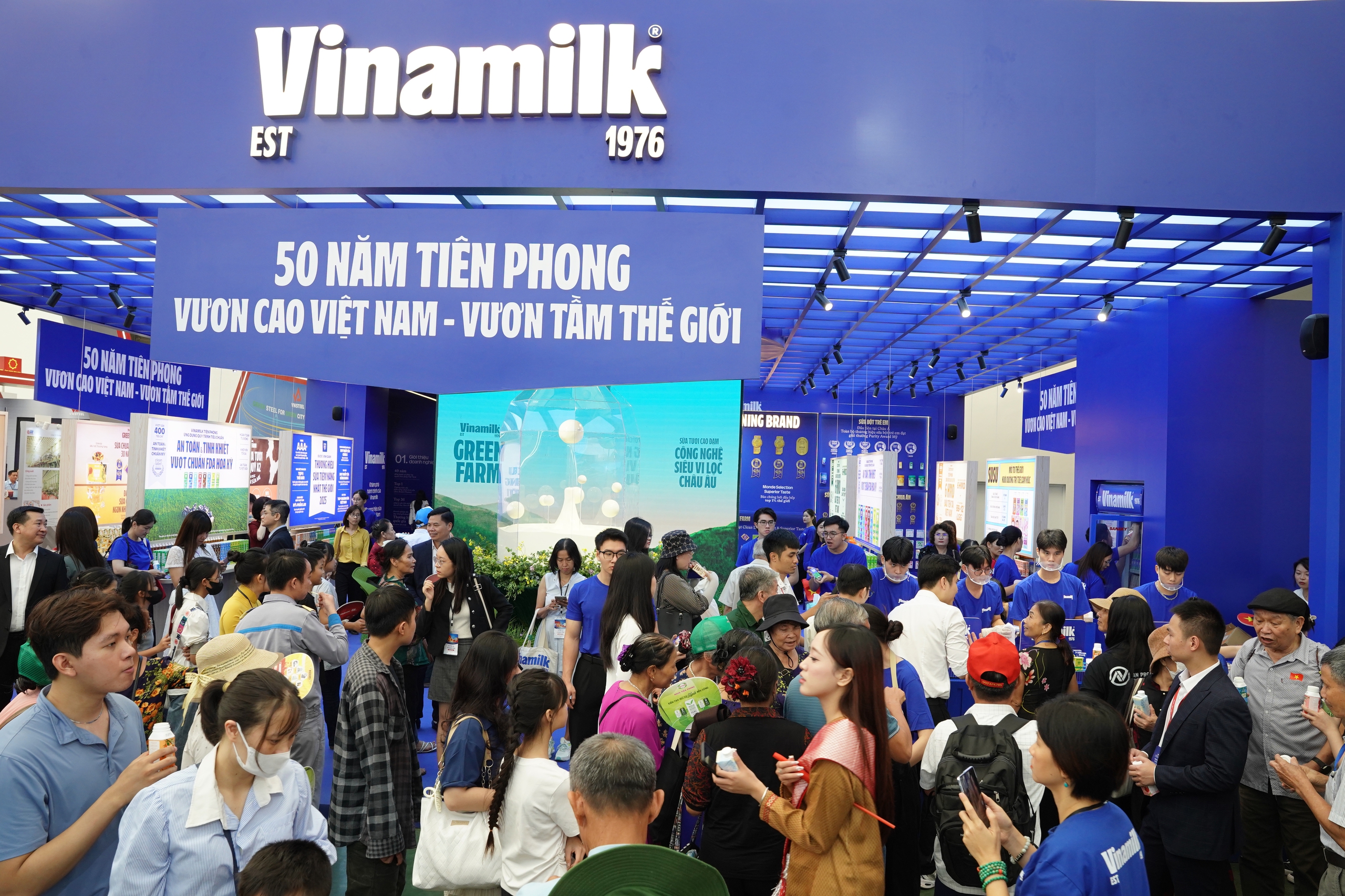 Vinamilk tạo điểm nhấn tại triển lãm thành tựu đất nước 80 năm- Ảnh 3.