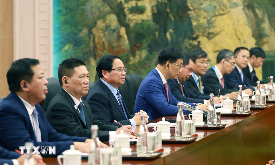 Thủ tướng hội kiến Tổng B&iacute; thư, Chủ tịch nước Trung Quốc Tập Cận B&igrave;nh- Ảnh 6.