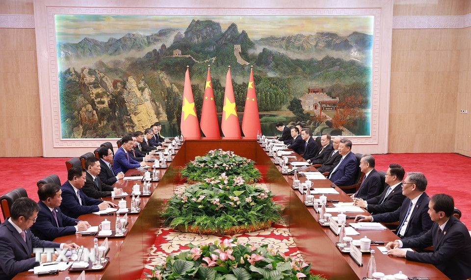 Thủ tướng hội kiến Tổng B&iacute; thư, Chủ tịch nước Trung Quốc Tập Cận B&igrave;nh- Ảnh 4.