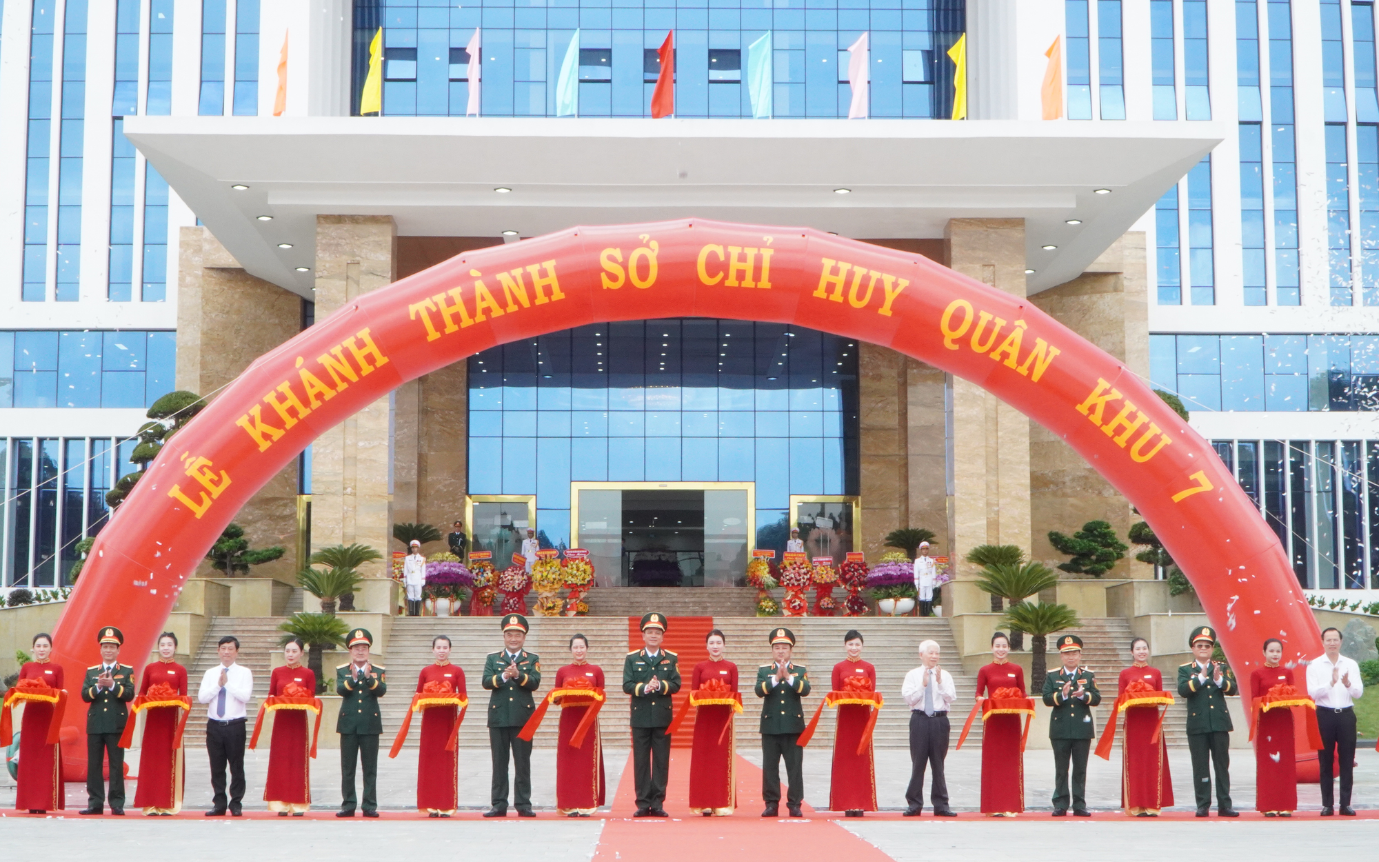 Quân khu 7 khánh thành Sở Chỉ huy