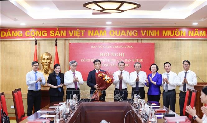 Ban Bí thư bổ nhiệm Phó trưởng Ban Tổ chức Trung ương- Ảnh 2.