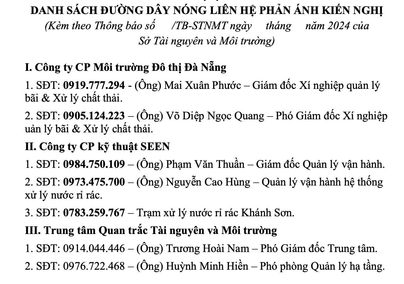 D&acirc;n phản &aacute;nh b&atilde;i r&aacute;c h&ocirc;i cả ng&agrave;y lẫn đ&ecirc;m, Sở N&ocirc;ng nghiệp v&agrave; M&ocirc;i trường Đ&agrave; Nẵng phản hồi- Ảnh 3.