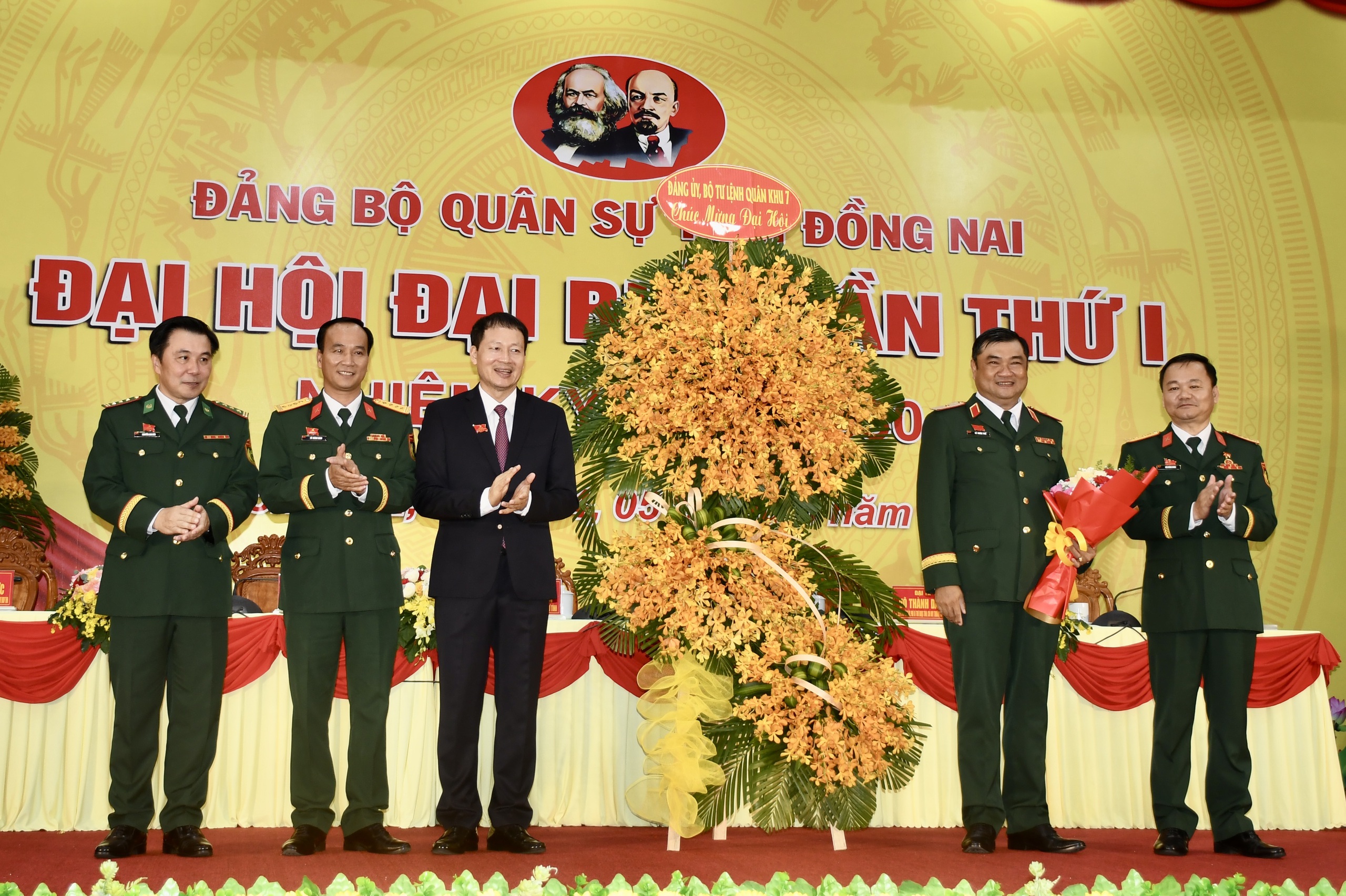 H&igrave;nh ảnh Đại hội Đại biểu Đảng bộ Qu&acirc;n sự tỉnh Đồng Nai lần thứ I, nhiệm kỳ 2025-2030- Ảnh 2.
