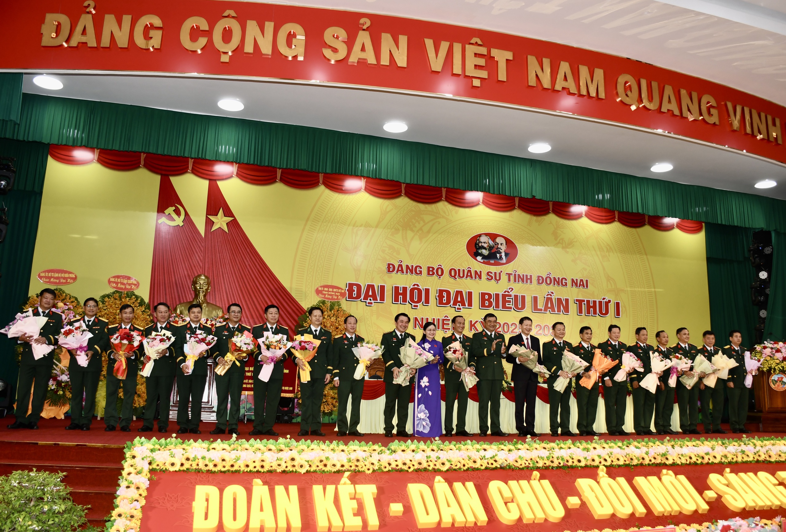 H&igrave;nh ảnh Đại hội Đại biểu Đảng bộ Qu&acirc;n sự tỉnh Đồng Nai lần thứ I, nhiệm kỳ 2025-2030- Ảnh 6.