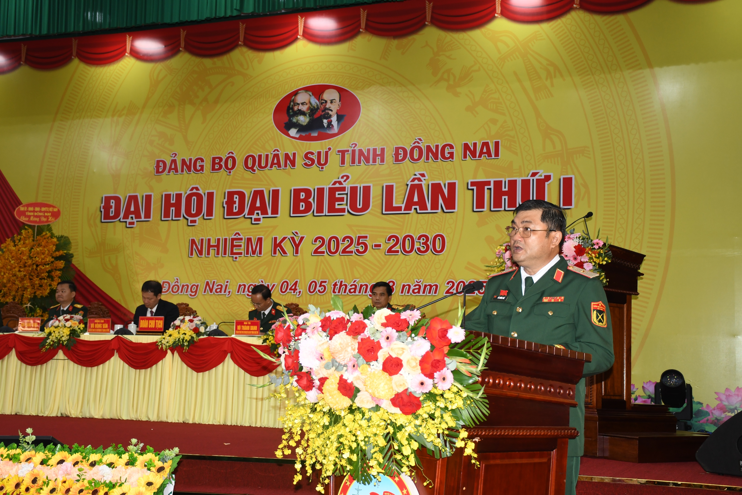 H&igrave;nh ảnh Đại hội Đại biểu Đảng bộ Qu&acirc;n sự tỉnh Đồng Nai lần thứ I, nhiệm kỳ 2025-2030- Ảnh 3.