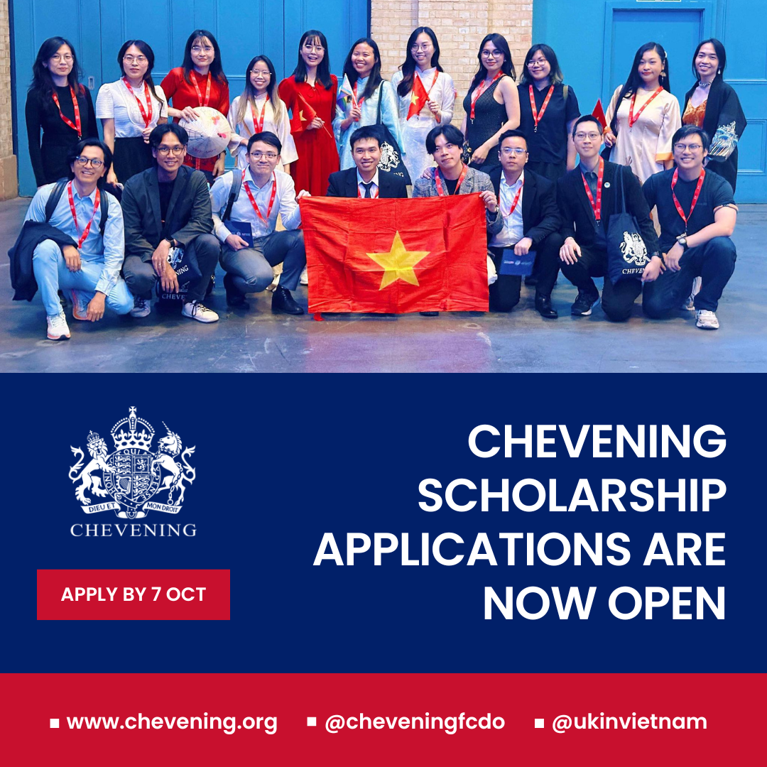 Ch&iacute;nh phủ Anh mở đơn học bổng Chevening 2026/27 với nhiều điểm mới- Ảnh 1.
