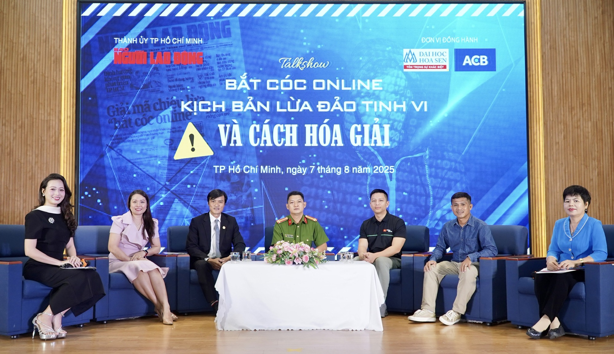 Đang diễn ra talkshow "Bắt cóc online: Kịch bản lừa đảo tinh vi và cách hóa giải" - Ảnh 1.