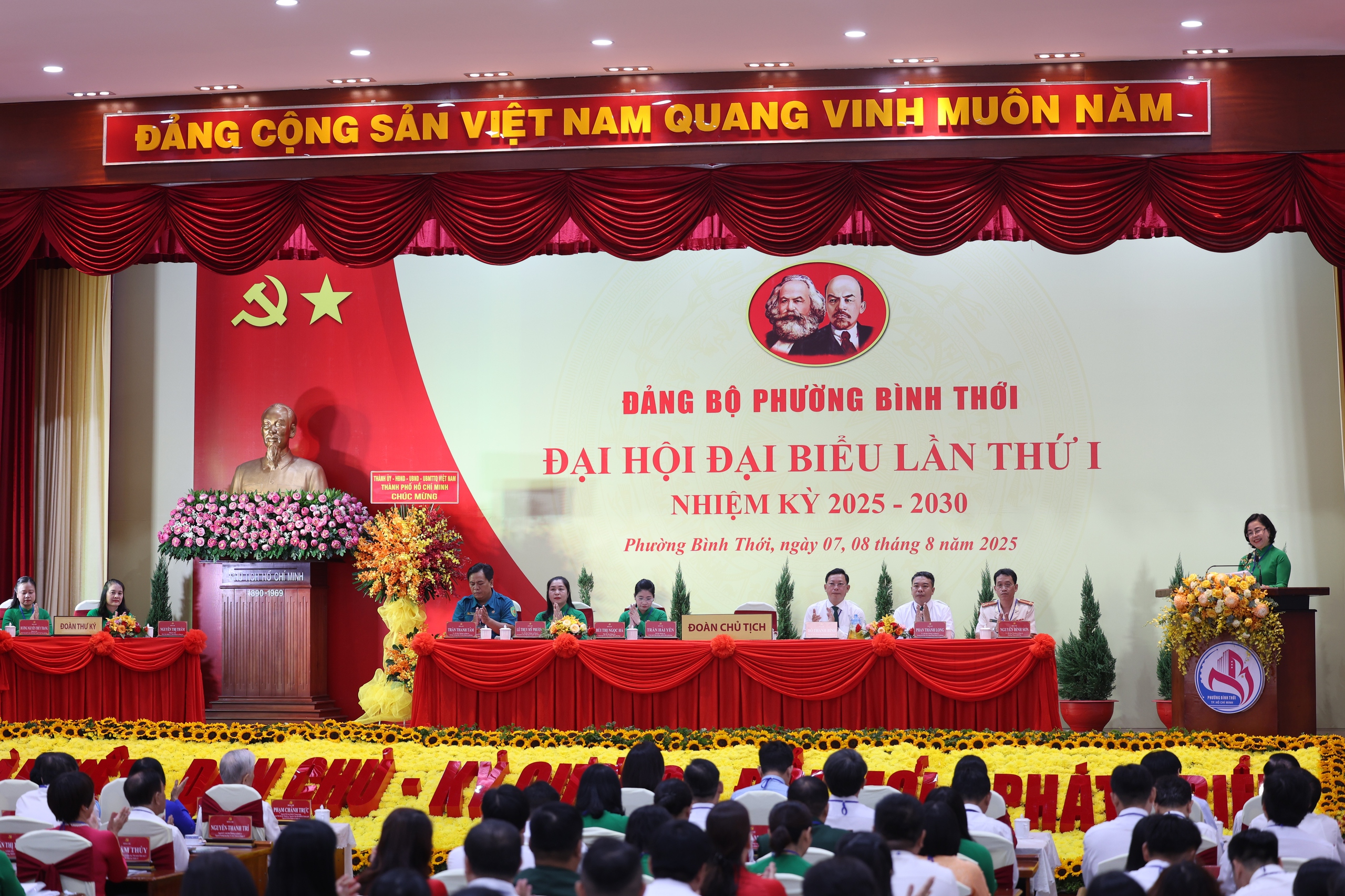 Đại hội Đảng bộ phường B&igrave;nh Thới lần thứ I th&agrave;nh c&ocirc;ng tốt đẹp- Ảnh 8.