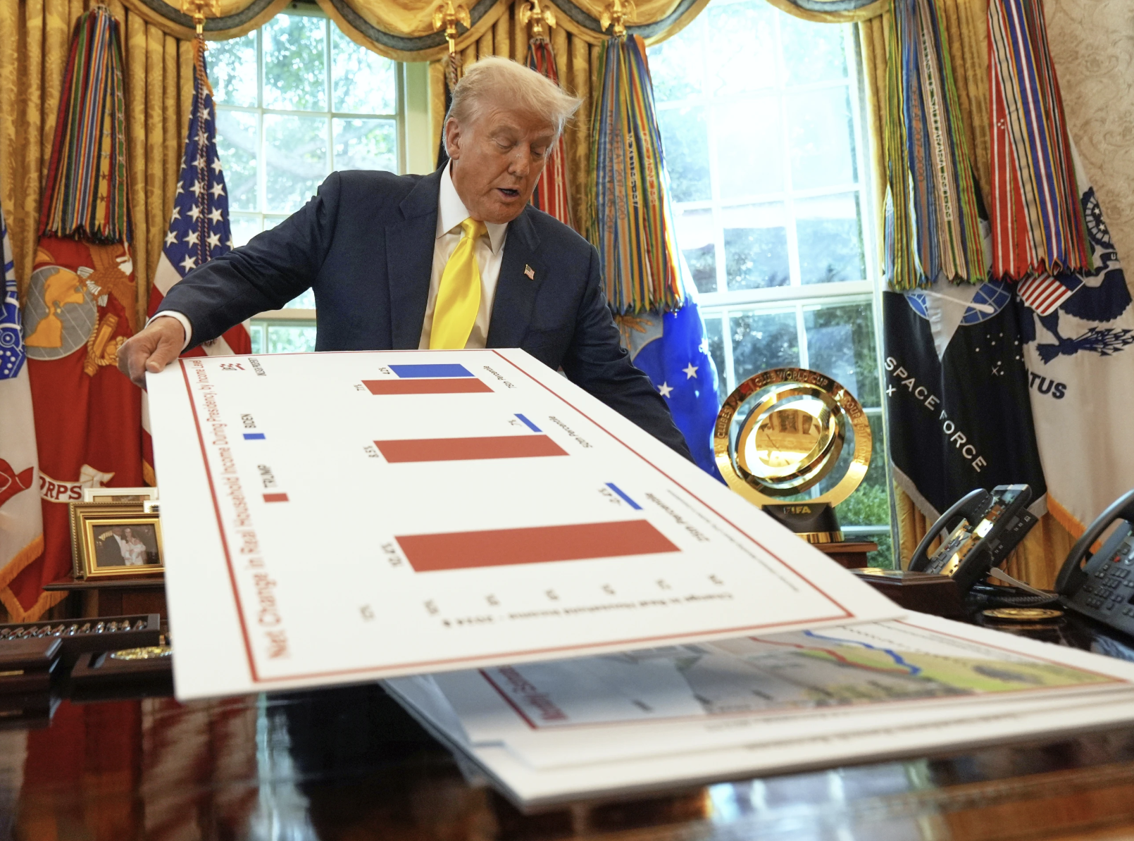 "Giờ G" đ&atilde; điểm, ph&eacute;p thử cho chiến lược &aacute;p thuế của &ocirc;ng Donald Trump- Ảnh 1.
