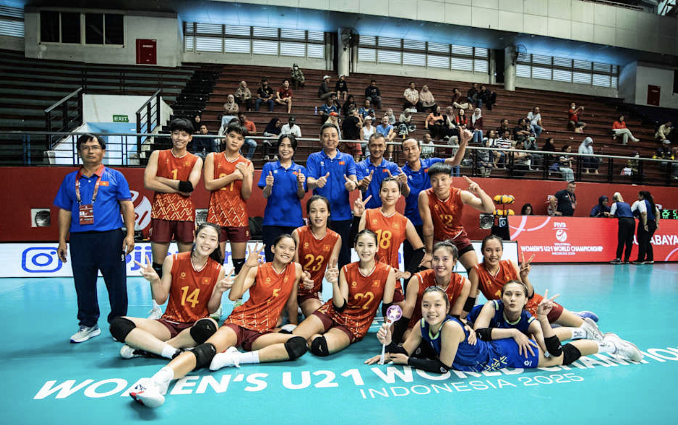 Tuyển Việt Nam thắng trận thứ ba li&ecirc;n tiếp Giải b&oacute;ng chuyền nữ U21 thế giới - Ảnh 4.