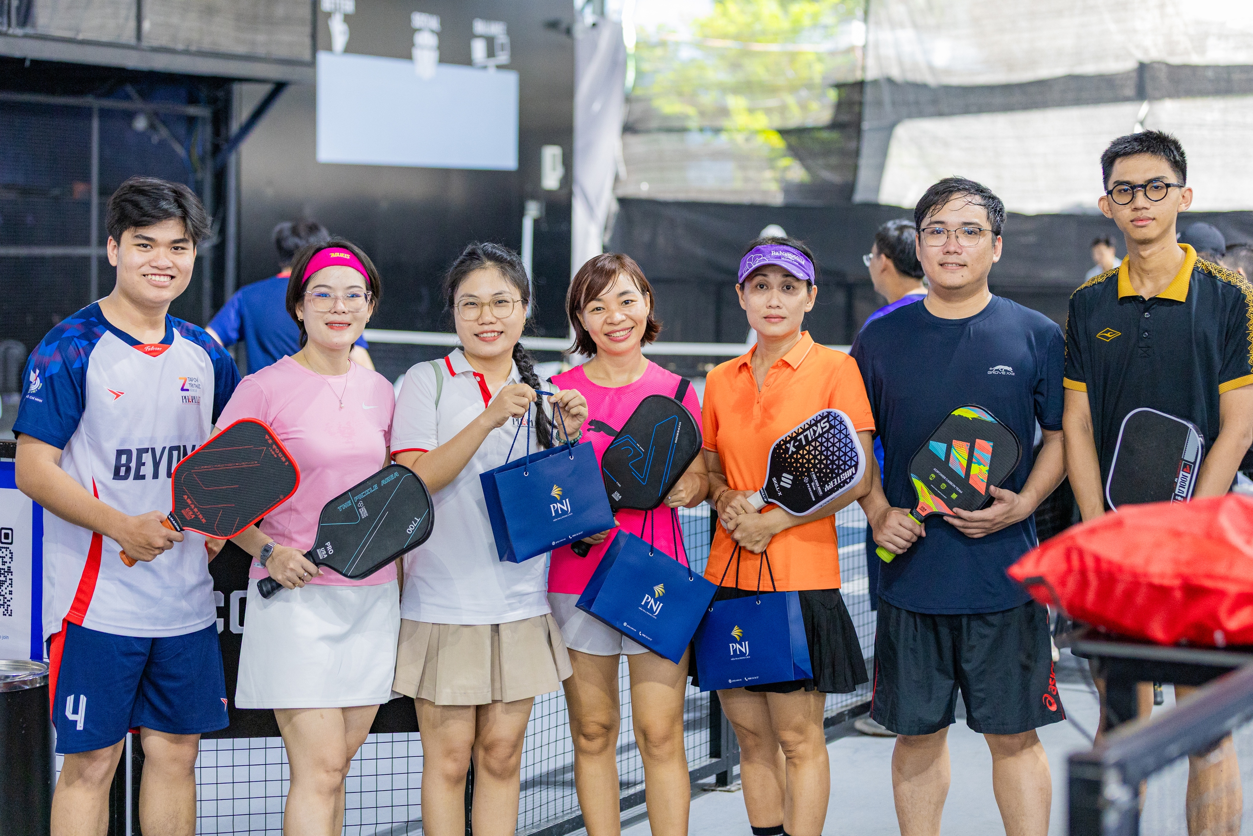 Hội thao giao lưu pickleball c&aacute;c cơ sở Đo&agrave;n TP HCM- Ảnh 2.