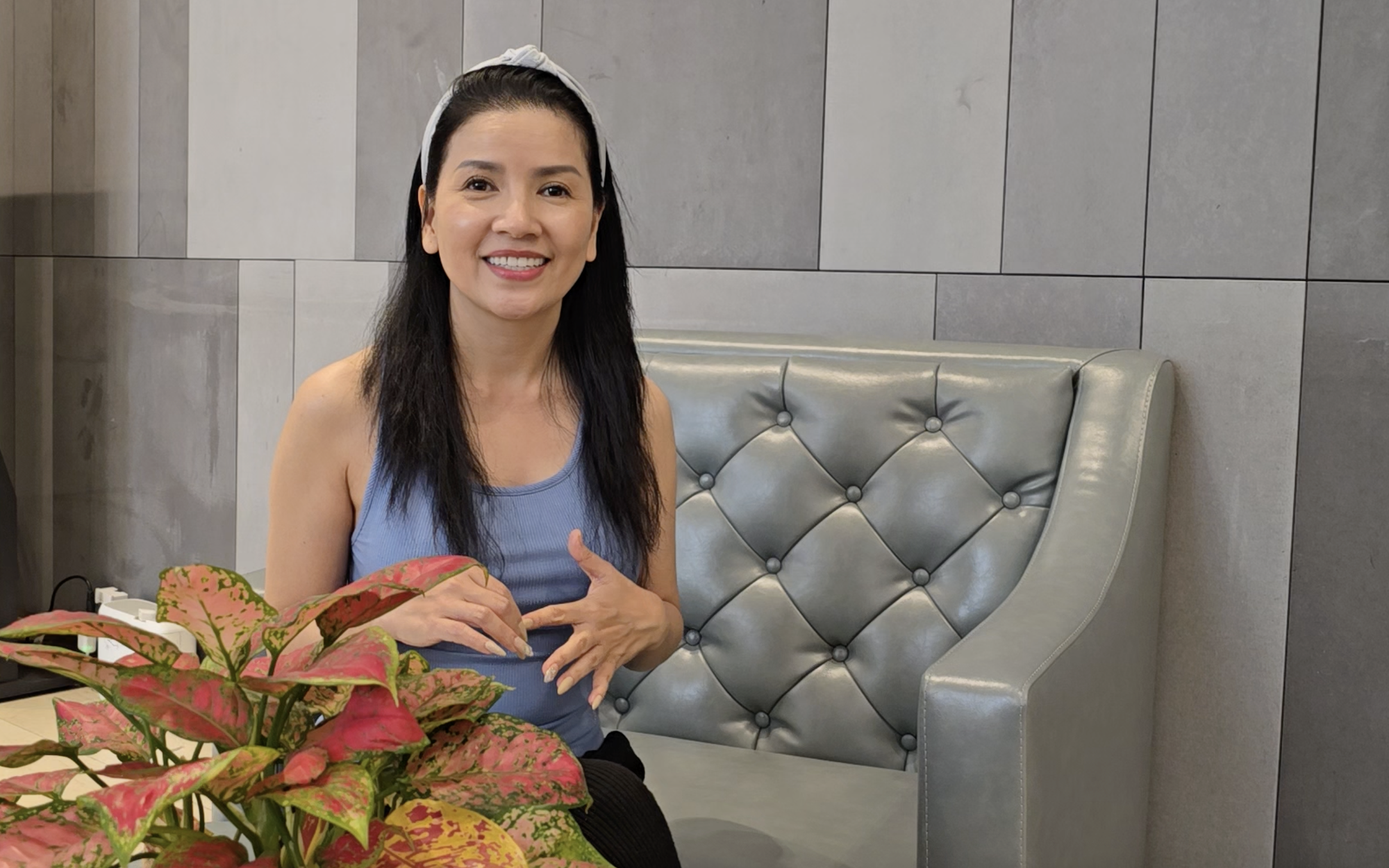 NSƯT Ngọc Trinh chia sẻ với Báo Người Lao Động về cuộc sống đời thường