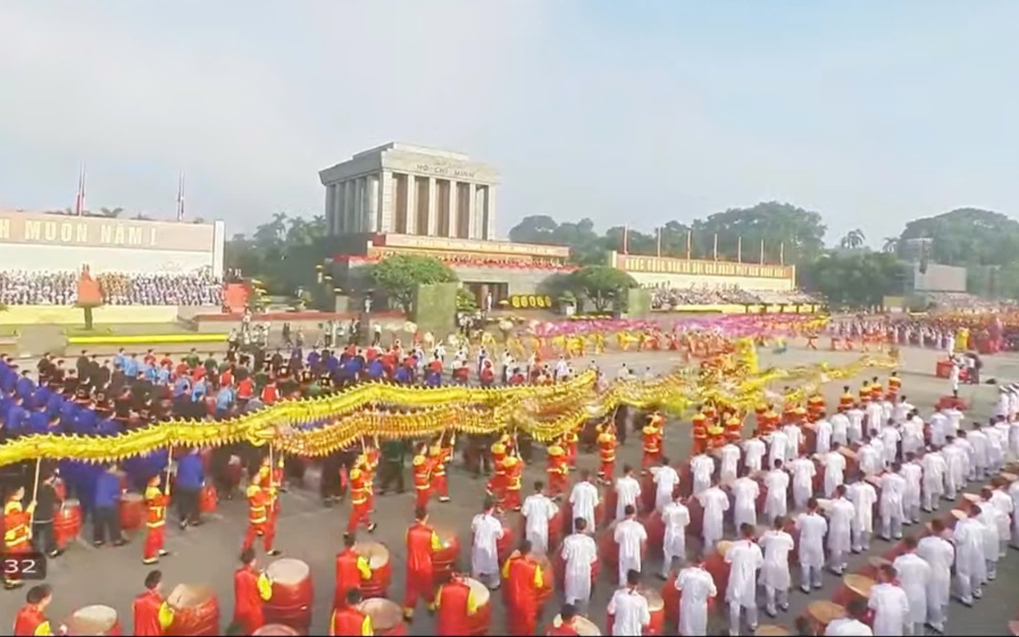 Bắt đầu Lễ mít tinh, diễu binh, diễu hành 80 năm Quốc khánh 2-9