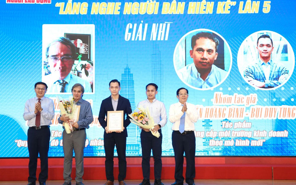 Cuộc thi "Lắng nghe người dân hiến kế" lần 6: Tâm huyết, trách nhiệm và khoa học