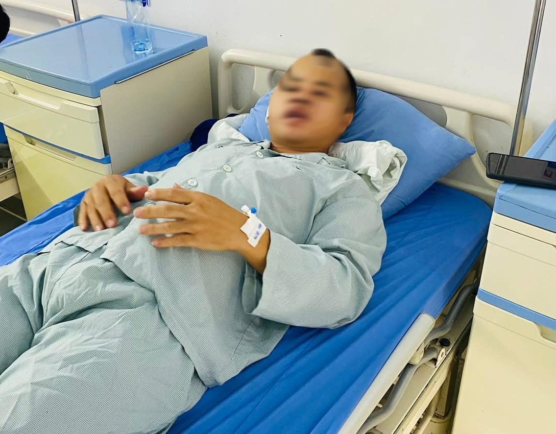 Hai anh em bị đ&aacute;nh khi gi&uacute;p người tai nạn giao th&ocirc;ng tại Bắc Ninh - Ảnh 1.