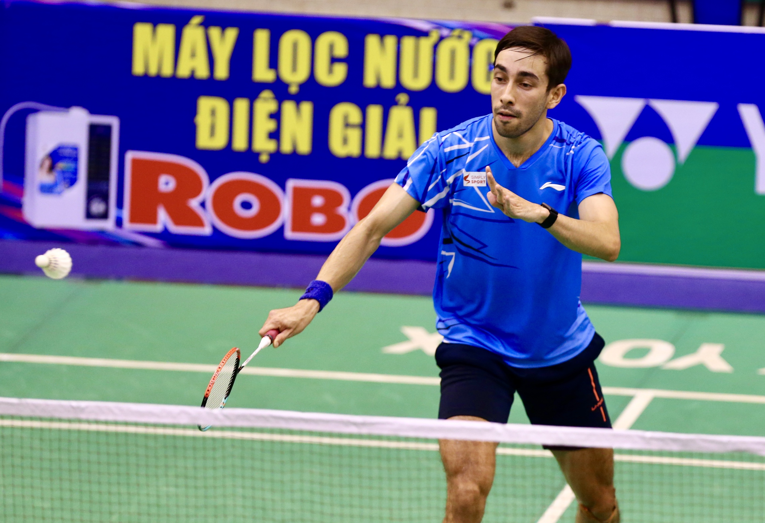 Tay vợt Ấn Độ khiến vợ chồng Tiến Minh &ndash; Vũ Thị Trang c&ugrave;ng dừng bước tại Vietnam Open 2025 - Ảnh 8.