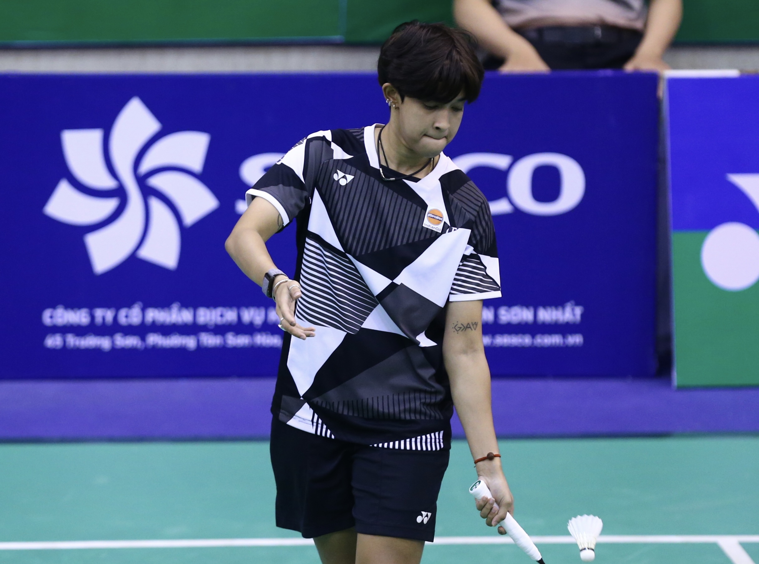 Tay vợt Ấn Độ khiến vợ chồng Tiến Minh &ndash; Vũ Thị Trang c&ugrave;ng dừng bước tại Vietnam Open 2025 - Ảnh 5.
