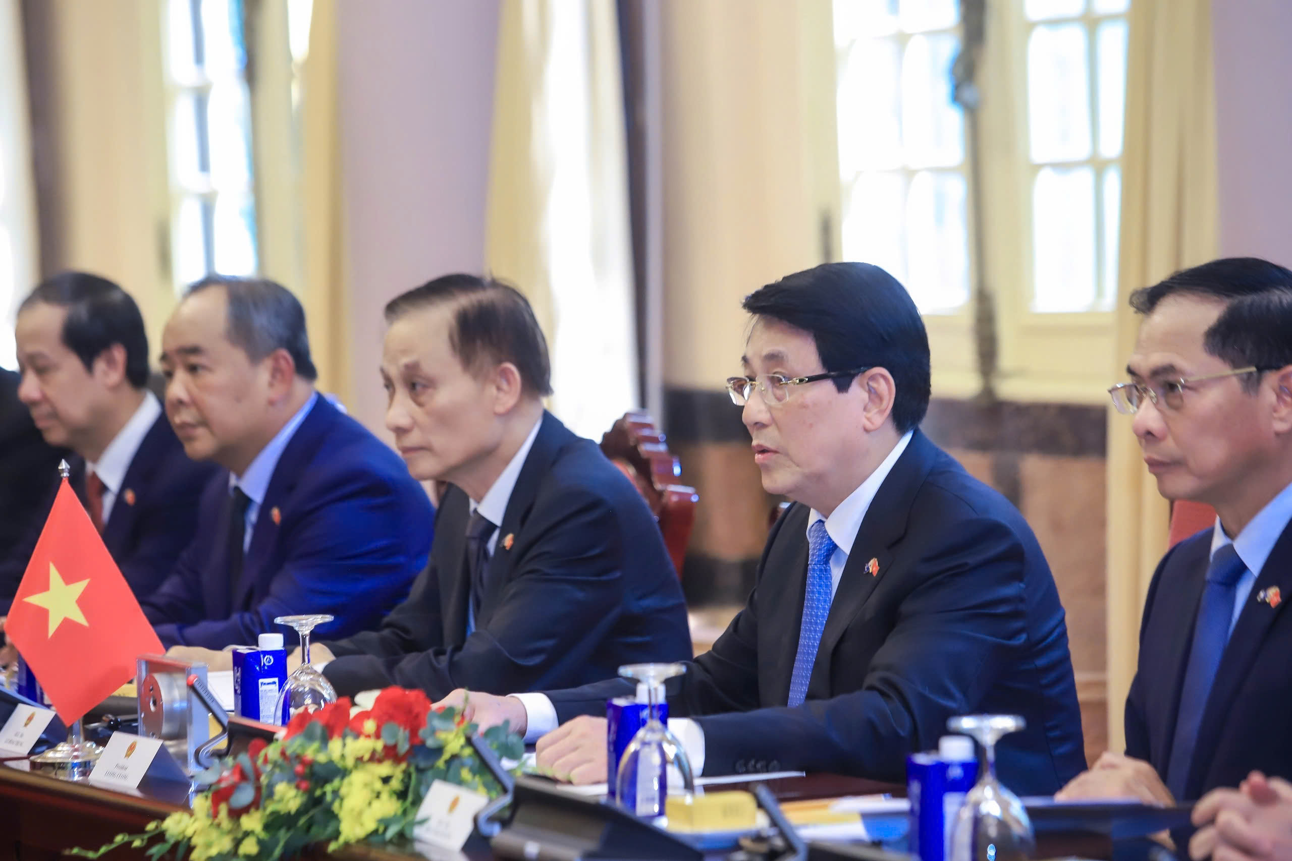Chủ tịch nước Lương Cường chủ trì lễ đón cấp Nhà nước Toàn quyền Úc- Ảnh 18.