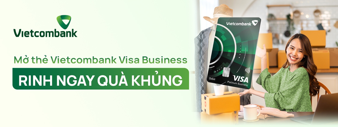 Dễ d&agrave;ng khấu trừ thuế với thẻ Vietcombank Visa Business- Ảnh 2.
