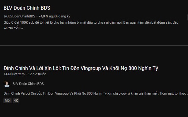 65 kênh mạng xã hội gỡ bỏ nội dung sau khi Vingroup công bố khởi kiện