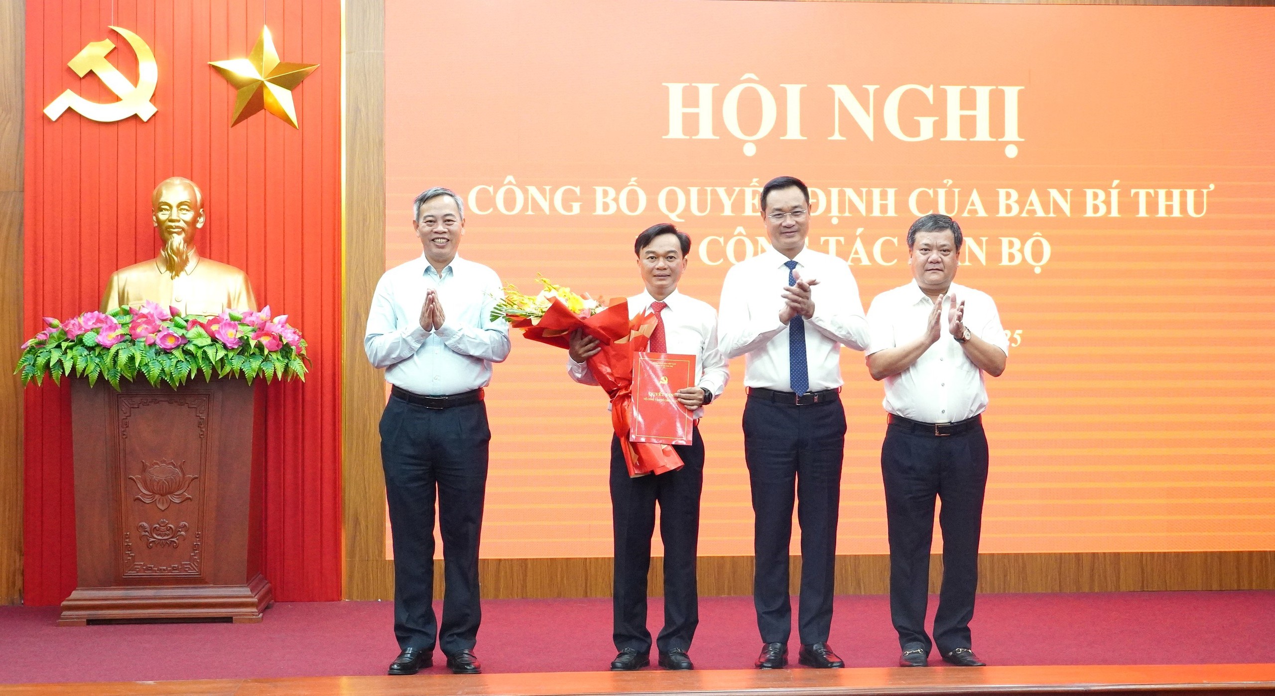&Ocirc;ng Nguyễn Chiến Thắng được chỉ định l&agrave;m Ph&oacute; B&iacute; thư Tỉnh ủy Quảng Trị - Ảnh 1.
