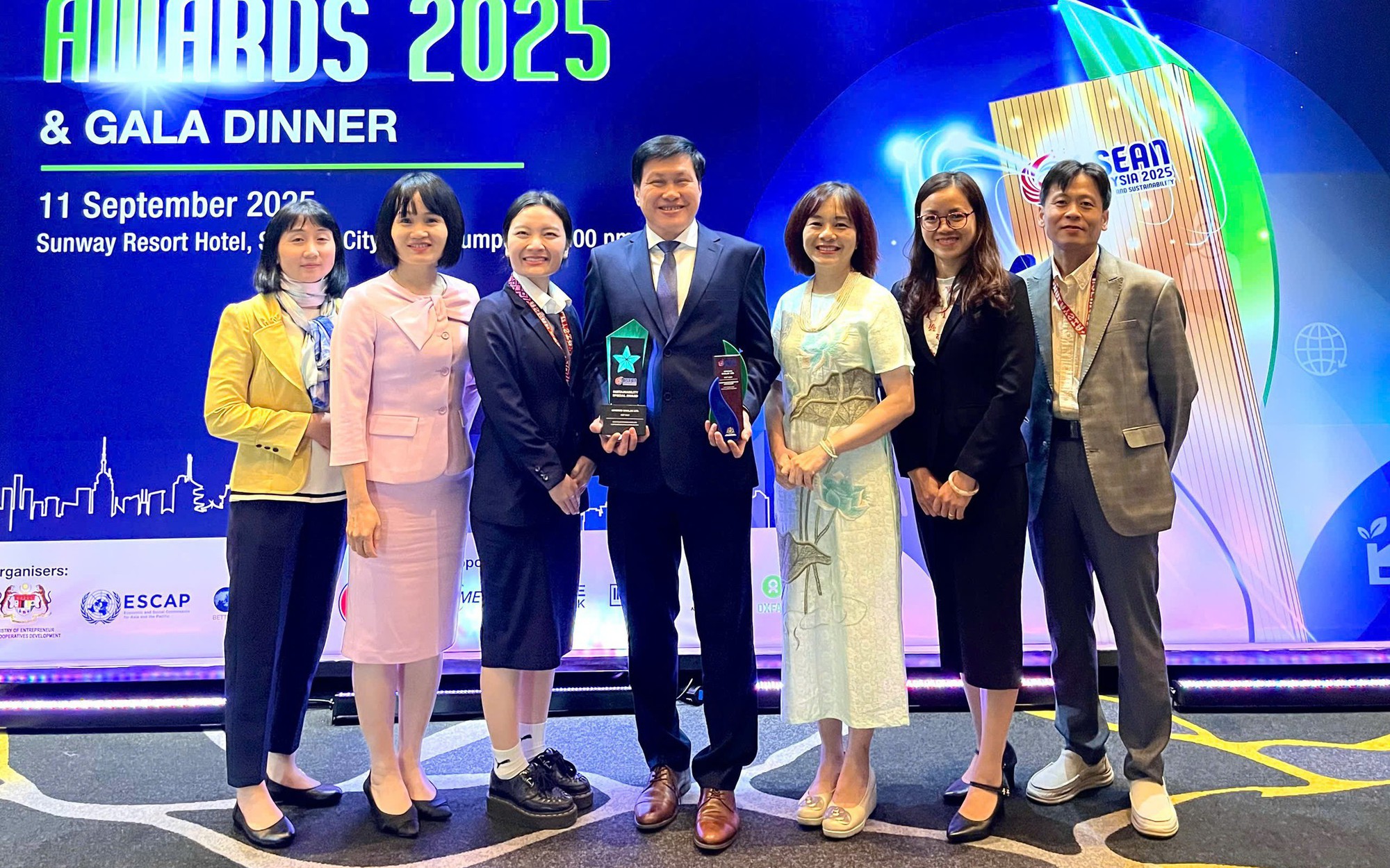 Simexco Daklak nhận giải thưởng doanh nghiệp "bao trùm" khu vực ASEAN