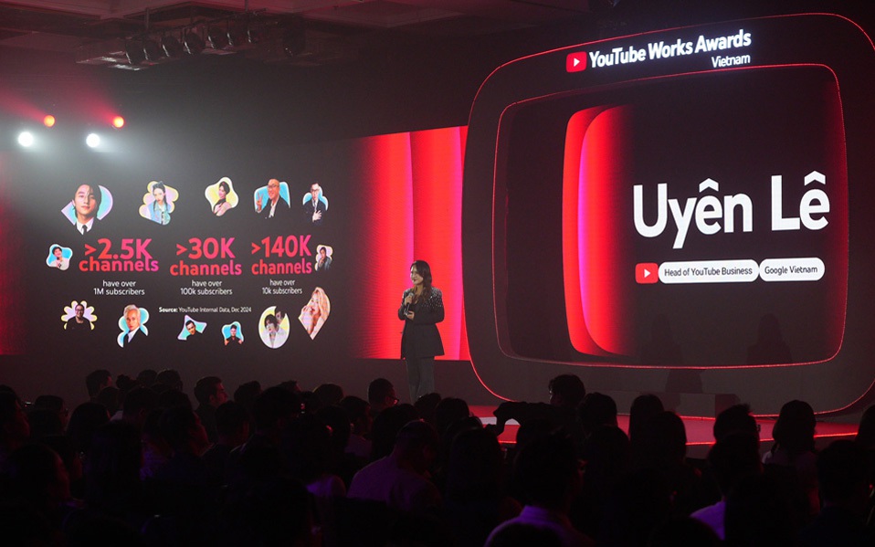 YouTube Works Awards 2025: AI lên ngôi, Grab và La Vie thắng lớn