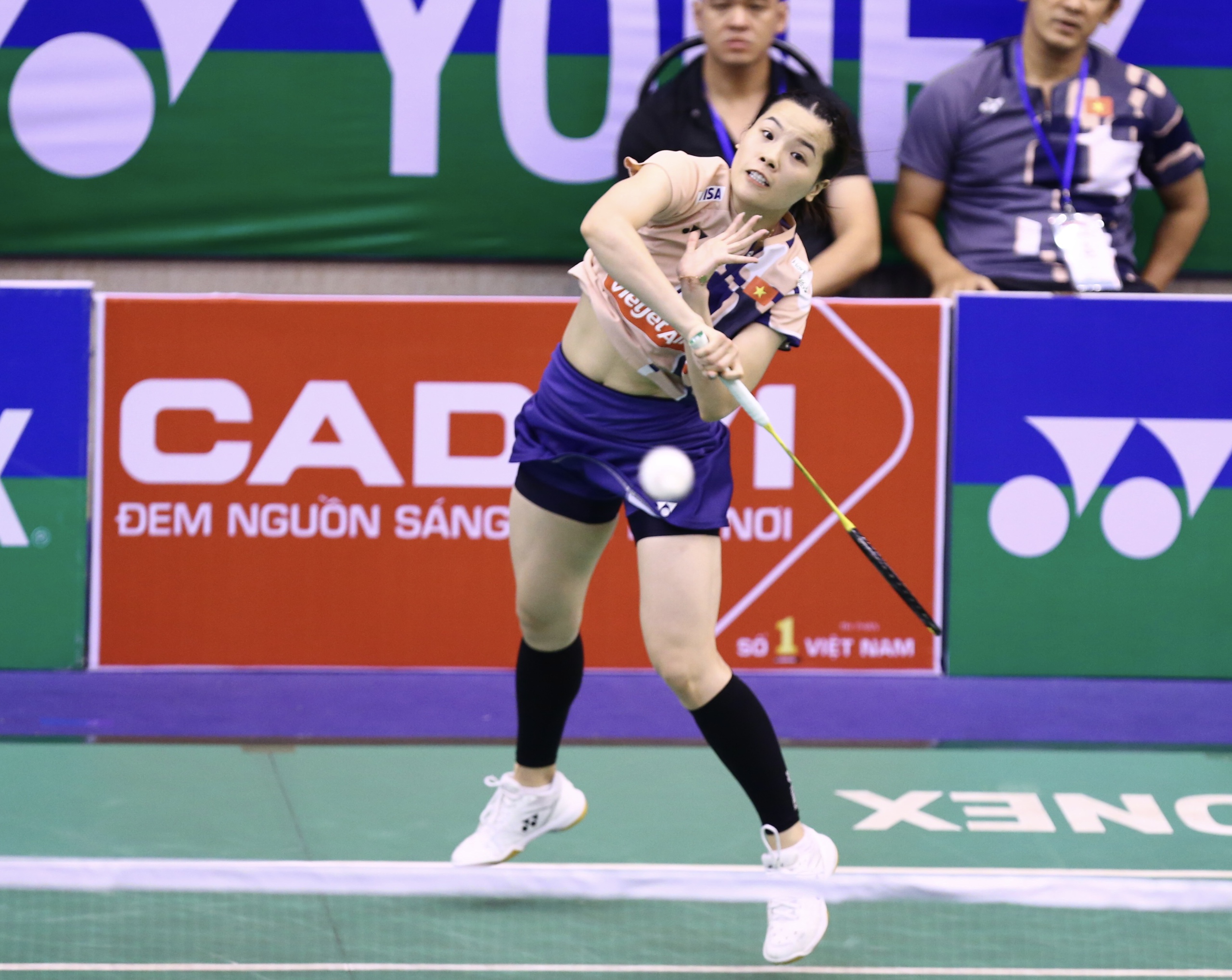 Th&ugrave;y Linh v&agrave;o chung kết Vietnam Open, hướng tới chức v&ocirc; địch thứ 4 li&ecirc;n tiếp - Ảnh 1.