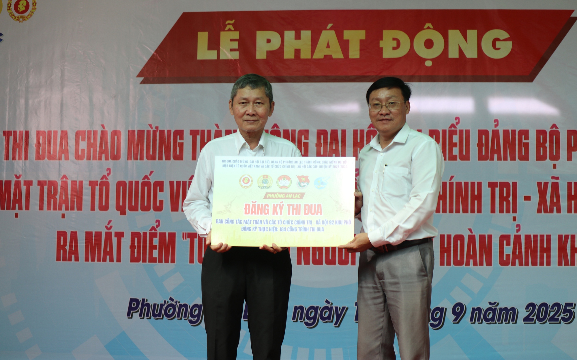 Phường An Lạc phát động thi đua chào mừng Đại hội